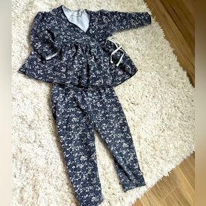 Jamie Kay Floral Wrap Set 3-6 months